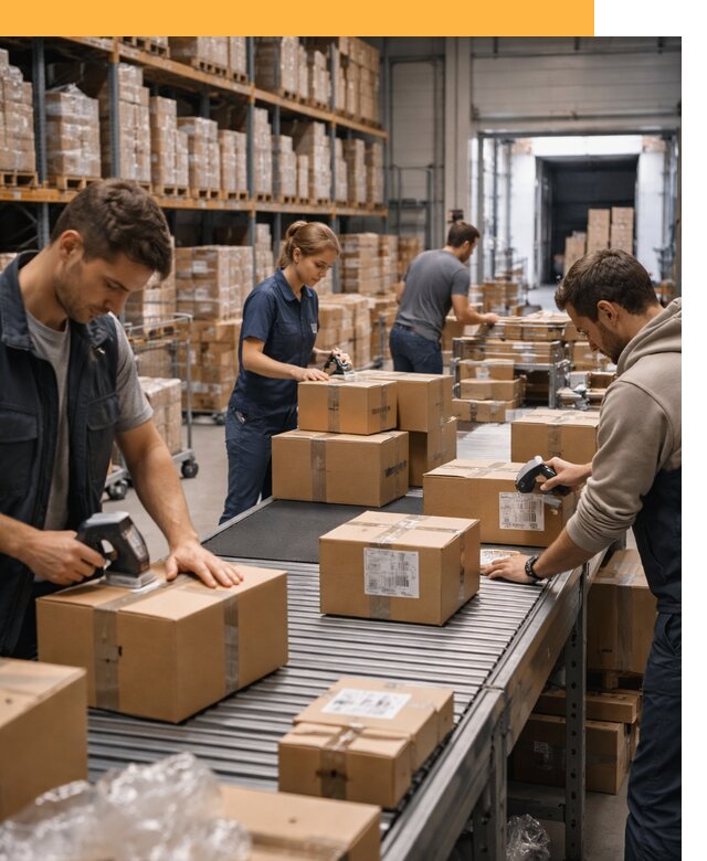 Доставка товаров для маркетплейсов от двери до склада от 7701