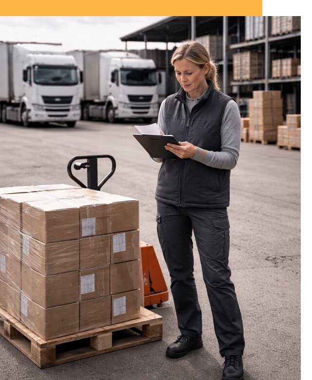 Доставка грузов из Европы к дверям клиента от 12322 руб