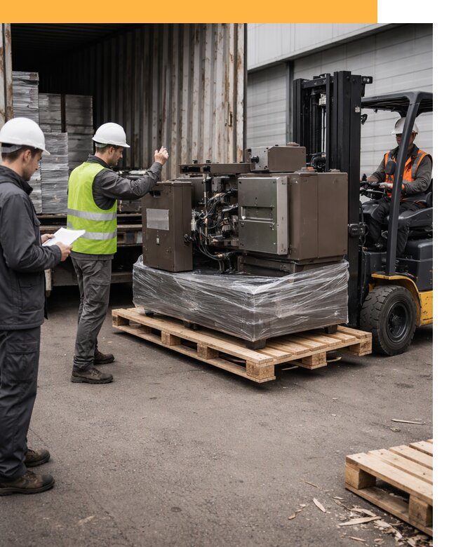 Доставка промышленного оборудования из Европы от 46206