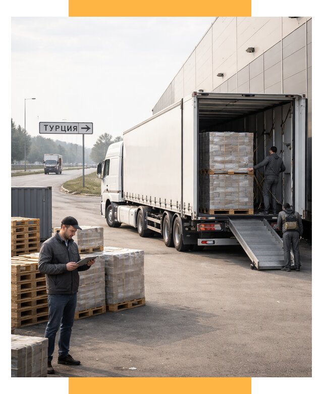 Автоперевозки и доставка фурой из Турции от 123216 р. | СетСервис-Рзн
