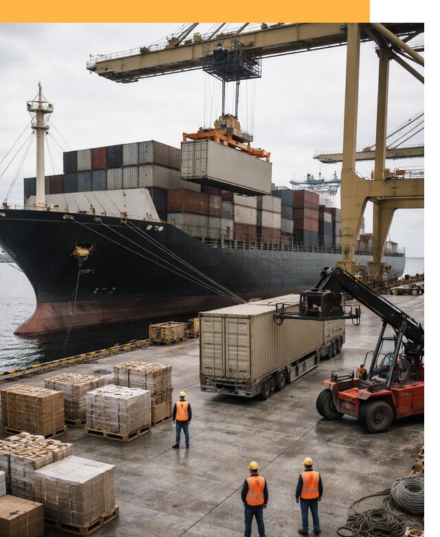 Морские перевозки из Индии: доставка FCL/LCL, таможня от 123216