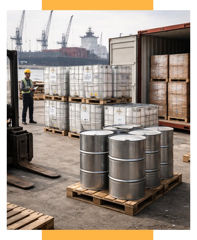 Доставка химического сырья из Индии от 256700 р. | СетСервис-Рзн