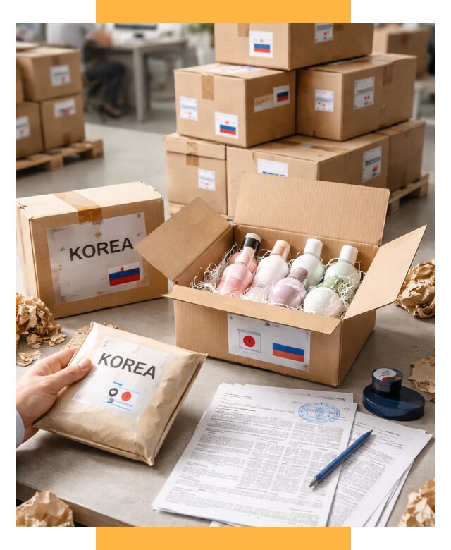 Доставка косметики из Кореи от 8728 р. под ключ | СетСервис-Рзн