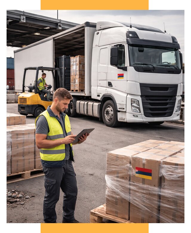 Автоперевозки из Армении от 97546 р. — услуги СетСервис-Рзн