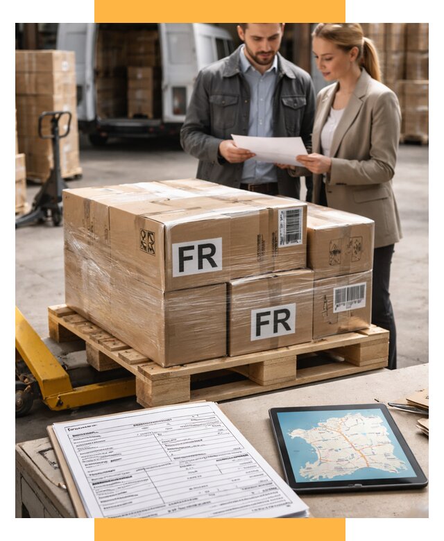 Доставка грузов в Францию от 25670 р., логистика СетСервис-Рзн