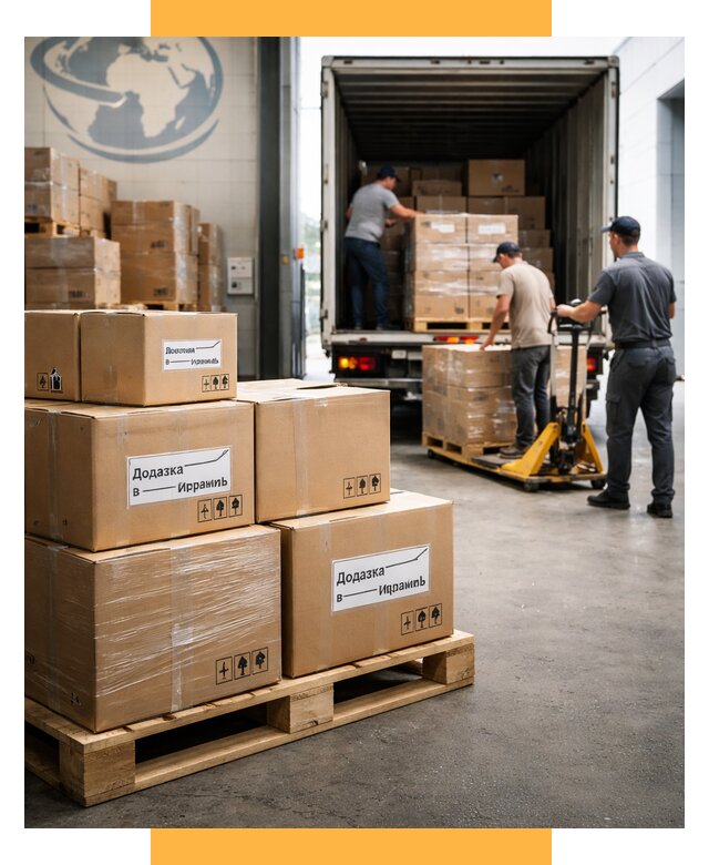 Доставка грузов в Израиль и экспорт от 46206 р. СетСервис-Рзн