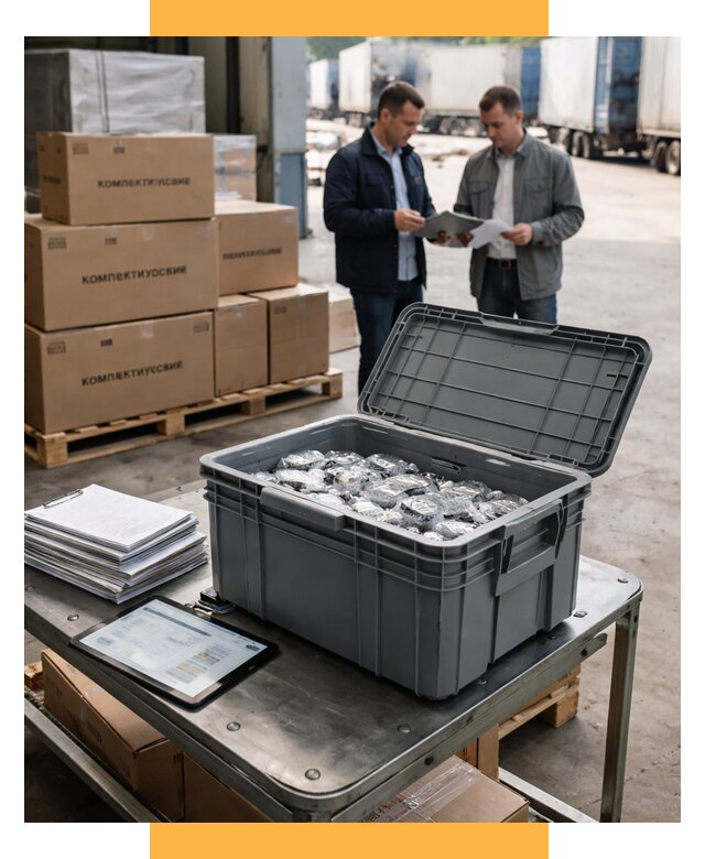 Перевозка комплектующих из Китая от 6674 р. | СетСервис-Рзн