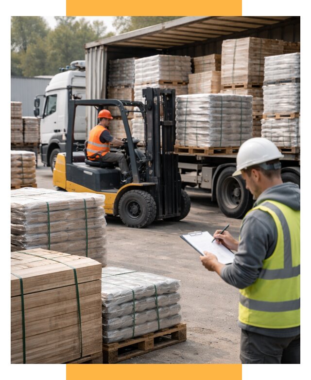 Перевозка строительных материалов от 5647 р. | СетСервис-Рзн