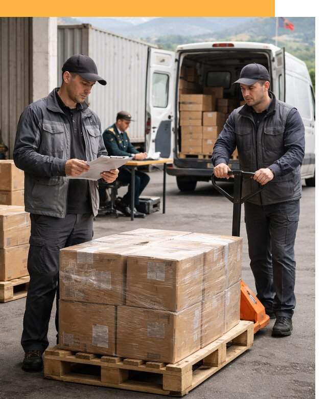 Доставка грузов через Армению, быстрая таможенная очистка от 25670