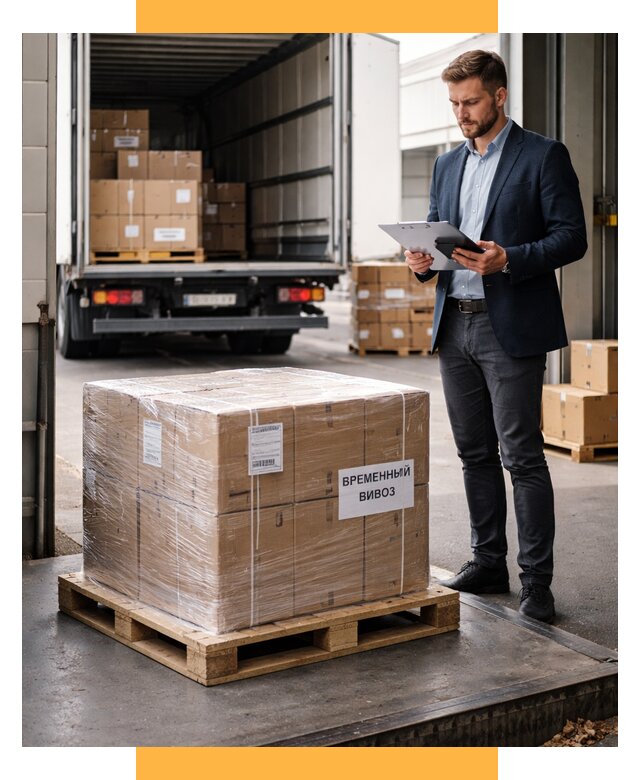 Временный вывоз товаров под ключ от 8214 р. | СетСервис-Рзн