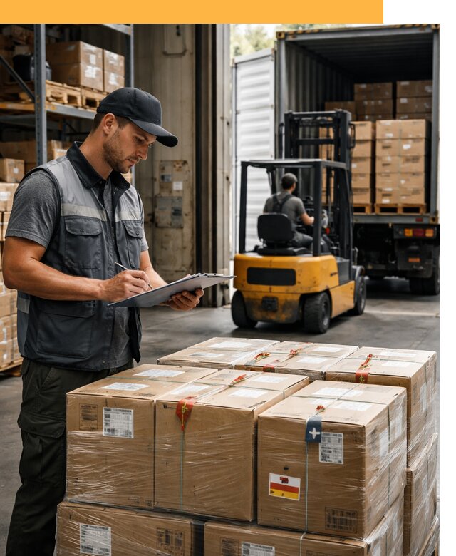 Реэкспорт товаров с таможенным оформлением и доставкой от 12322