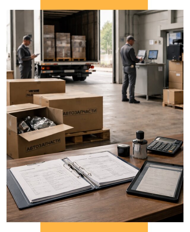 Таможенное оформление автозапчастей под ключ от 8728 р., СетСервис-Рзн