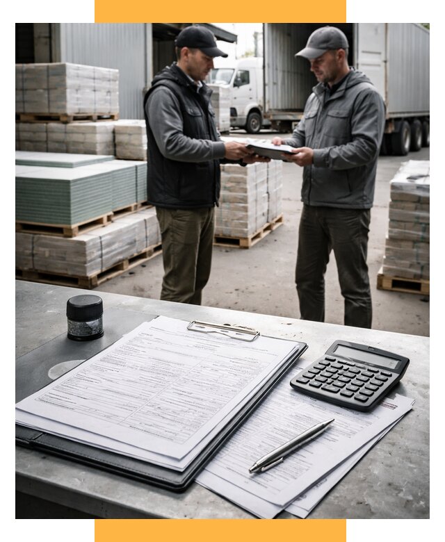 Таможенное оформление стройматериалов от 8728 р. | СетСервис-Рзн